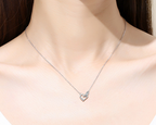 Eternal Love Duo S925 sterling silver Necklace