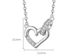Eternal Love Duo S925 sterling silver Necklace