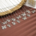 Personalized Initial Necklace with Butterfly, 925s Silver Gold Vermeil Initial Necklace, Custom Letter Necklace, Gift For Her, Mother's Day Gift