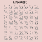 Personalized round puppy pendant engraved name memorial necklace , S925 sterling silver Gold Vermeil, dog engrave name with dog breed design , ,Large Coin Pendant Necklace