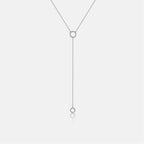 Luna 925 sterling silver 18k gold-plated Long necklace