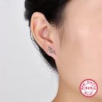 Dewdrop S925 sterling silver earrings