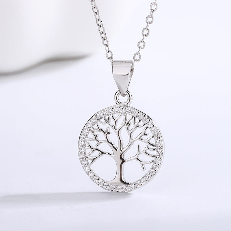 Tree of Life Elegance 925 sterling silver gold-plated Jewelry