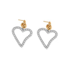 Entwine 925 sterling silver gold-plated earrings