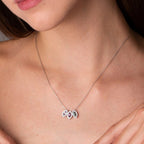 Personalized Birthstone Charms 925s Silver Gold Vermeil - One of a kind gift - Design your Family Birthstone Necklace, Gift for Mom, Birthday Gift