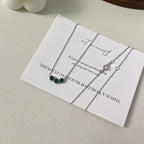 Trillium Grace S925 sterling silver 18k gold-plated necklace