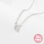 A-Z Initial 925 sterling silver necklace