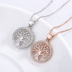 Tree of Life Elegance 925 sterling silver gold-plated Jewelry