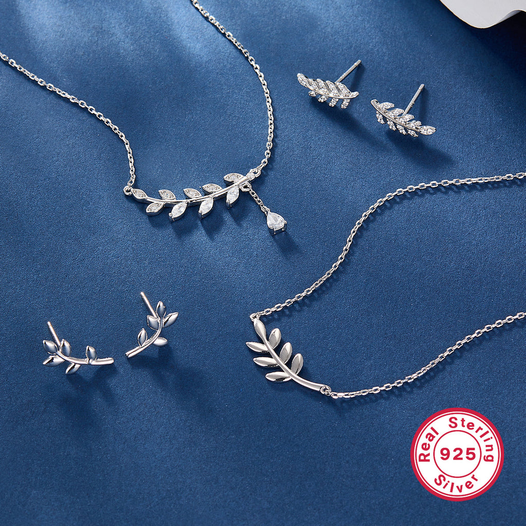 Dewdrop S925 sterling silver necklace