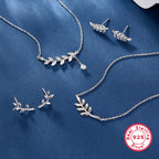 Dewdrop S925 sterling silver necklace