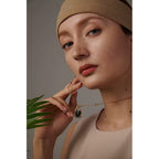 Birth Flower Necklace, 925s Silver Gold Vermeil, Personalized Rectangle Pendant Necklace, Best Mom Necklace, Gift for her, birthday gift