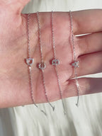 A-Z Initial 925 sterling silver bracelets