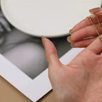 Birth Flower Necklace, 925s Silver Gold Vermeil, Personalized Rectangle Pendant Necklace, Best Mom Necklace, Gift for her, birthday gift