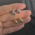 Golden Drop 925 sterling silver jewelry set