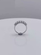 Classic Brilliance moissanite , Certified GRA ,  s925 sterling silver 1.4 carat ring