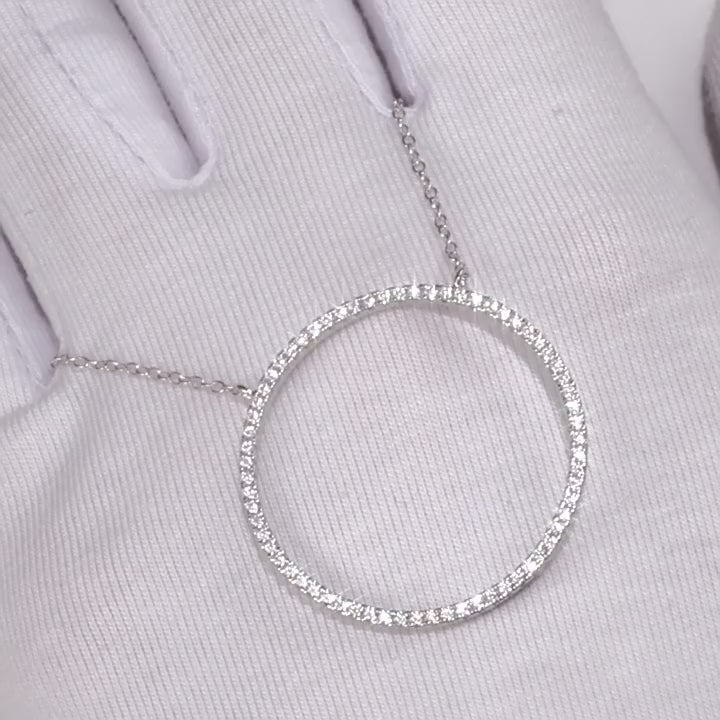 Luna 925 sterling silver necklace