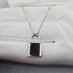 Locked S925 sterling silver necklace
